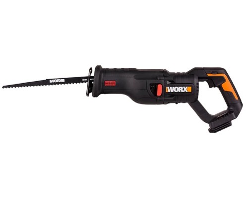 Пила сабельная аккумуляторная Worx WX516 бесщеточная