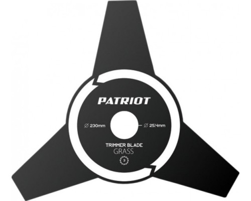 Нож для травы PATRIOT TBS-3 (230/25,4 - 3Т) [809115200]