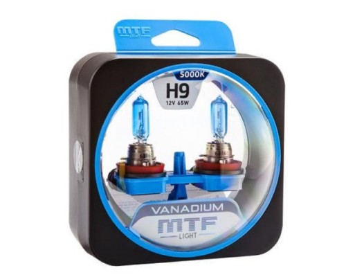 Лампа галогеновая MTF LIGHT серия VANADIUM H9, 12V, 65W HVN1209