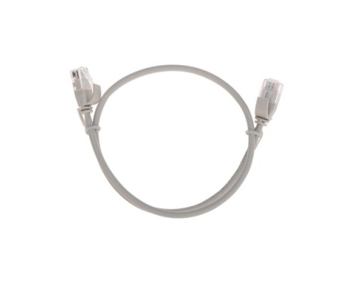 Патч-корд REXANT 02-0380-05 U/UTP, CAT 6A (10G), RJ45-RJ45, 28AWG, LSZH, 0,5м