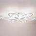 Светодиодная диммируемая люстра GLANZEN LED-0120-CAMELIA-white с пультом управления