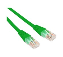 Патч-корд REXANT 02-0296-03 U/UTP, CAT 6, RJ45-RJ45, 26AWG, LSZH, зеленый 0,3м