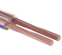 Кабель акустический Proconnect 01-6202-6 2х0,35мм², прозрачный BLUELINE, 100м
