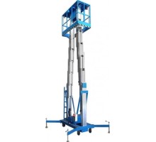 Подъемник двухмачтовый телескопический Prolift GTWY 12-200 AC 220 В, (12 м/200 кг)