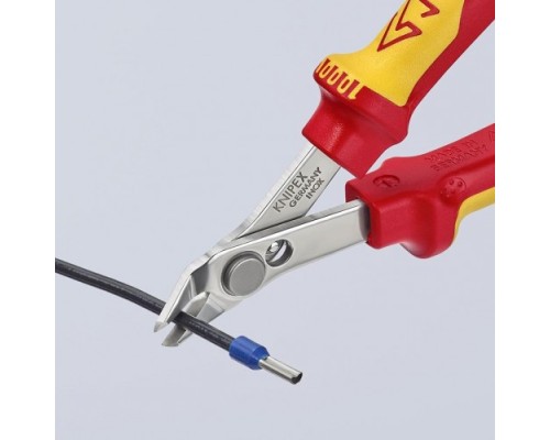 Бокорезы диэлектрические для электроники KNIPEX 7806125 125 мм [KN-7806125]
