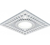 Светильник точечный GAUSS BACKLIGHT квадрат. белый, gu5.3, 3w, led 4000k BL128