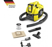 Пылесос аккумуляторный KARCHER WD 1 Compact Battery Set (1.198-301.0), с АКБ и З/У [1.198-301.0]