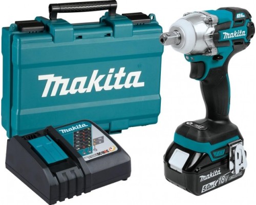 Гайковерт аккумуляторный MAKITA DTW 285 RTK ударный, бесщеточный [DTW285RTK]