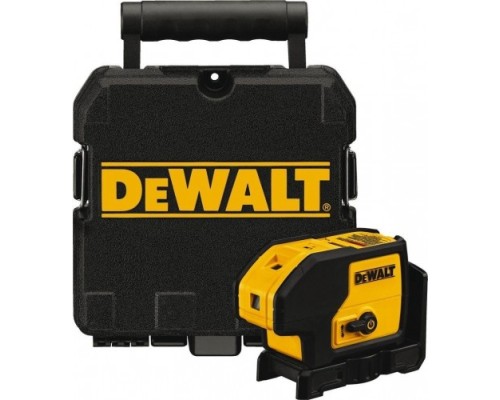 Лазерный уровень DeWALT DW083K-XJ самовыравнивающийся, трехлучевой