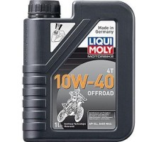 Масло для мотоциклов LIQUI MOLY SAE 10W40 Motorbike 4T Offroad 1 л 3055 синтетическое 3055