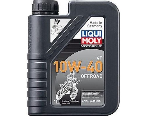 Масло для мотоциклов LIQUI-MOLY SAE 10W40 Motorbike 4T Offroad 1 л 3055 синтетическое [3055]