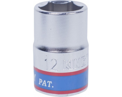 Головка шестигранная 12 мм 3/8" KING TONY 333512М