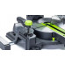 Пила торцовочная аккумуляторная GREENWORKS GD24MS216 24V, б/щ, 4800 об/мин, АКБ 5Ач и ЗУ 1501707UG