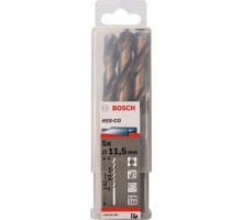 Сверло по металлу BOSCH кобальтовое 11.5 мм (уп5шт) 2608585902