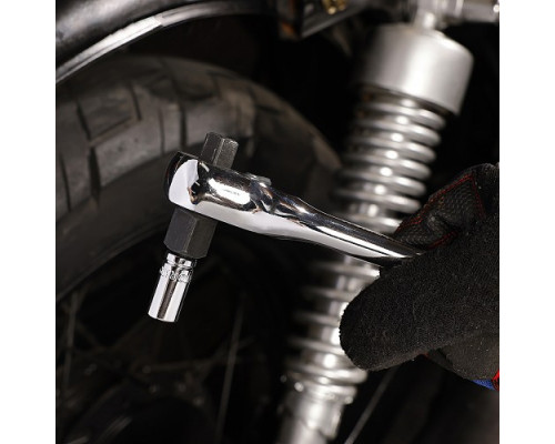 Трещотка WORKPRO WP271014 3-в-1 (1/4" + 3/8" + 1/2")