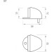 Ограничительный стопор НОРА-М 107 напольный 