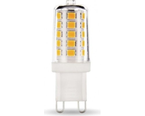 Лампа светодиодная GAUSS G9 g9 ac185-265v 4w 410lm 4100k керамика led [107309204]