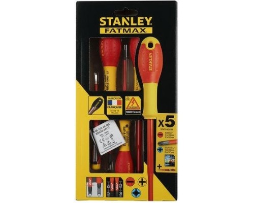 Набор отверток диэлектрических STANLEY FATMAX XTHT0-62694 5 предметов [XTHT0-62694]