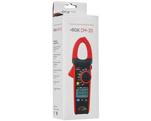 Клещи токоизмерительные RGK CM-20 [776424]
