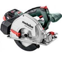 Пила циркулярная аккумуляторная METABO MKS 18 LTX 58 2х5,5 LiHD по металлу 600771700