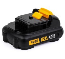 Аккумулятор TopON для Dewalt dcd 12В 1.5ah (li-ion)  [TOP-PTGD-DEW-12-1.5]