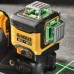 Лазерный уровень DeWALT DCE089NG18-XJ cамовыравнивающийся, зеленый 360°