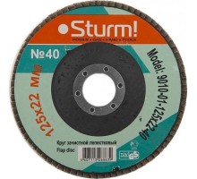 Круг лепестковый Sturm 9010-01-125x22-40 125х22, p40