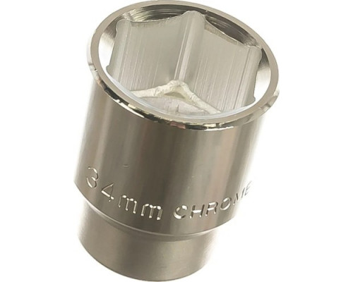 Головка шестигранная 34 мм с посадкой 3/4" BERGER BG2102