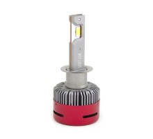 Лампа светодиодная MTF LIGHT серия CYBER LIGHT, H1, 24V, 45W, 3750lm, 6000K, кулер DP01K6-24