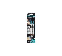 Пилки по дереву METALLICA Optima T301BR 117/90мм шаг 1,9мм, HCS обрат/зуб, чист. рез, 2шт 907764