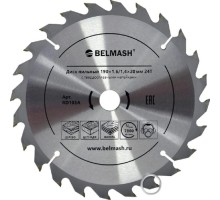 Пильный диск по дереву BELMASH RD103A 190×1,6/1,4×20/16 24T