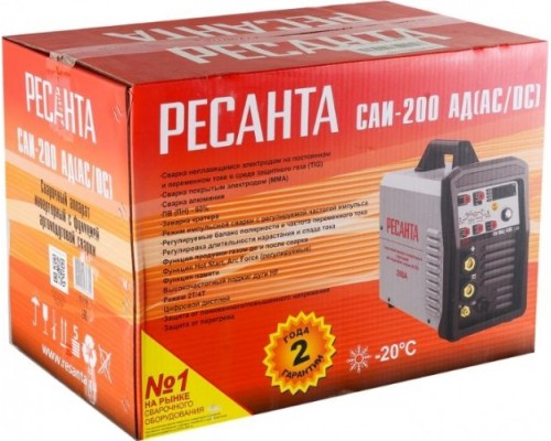 Сварочный инвертор РЕСАНТА САИ-200АД (AC/DC) [65/98]