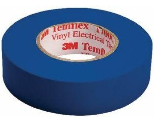 Изолента ПВХ 3M Temflex™ 1300 15 мм x 10 м, синяя [TEMFLEX 1300 BLUE 15MM]