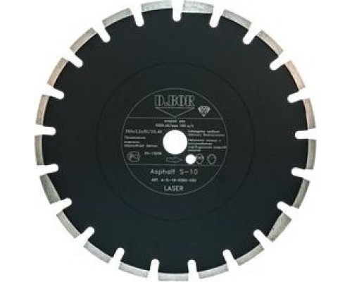 Алмазный диск для резки асфальта D.BOR Asphalt S-10 400х25,4 мм [D-A-S-10-0400-030]