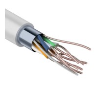 Кабель Proconnect CCA, F/UTP, CAT 6, PVC 4x2x0,57мм, внутренний, серый, 305м 01-0147-3