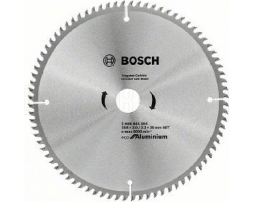 Пильный диск по алюминию BOSCH 254х80х30 Eco for Aluminium [2608644394]