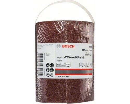 Лента-рулон BOSCH 115 мм G 60 J450 Expert for Wood and Paint (рул.5м.) [2608621464]