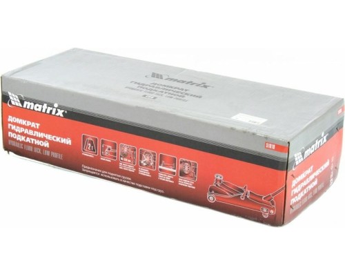 Домкрат подкатной MATRIX 2,0 т 85 - 330 мм Low Profile 51018 [51018]