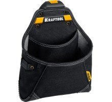 Сумка поясная KRAFTOOL KP-12 с креплением FastClip, 12 карманов, 260х340 мм 38774