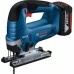 Лобзик аккумуляторный BOSCH GST 185-LI [06015B3023] Скобовидная рукоятка