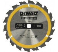 Пильный диск универсальный DeWALT 184х18тх16 мм Construction DT1938-QZ DT1938-QZ