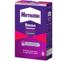 Клей обойный МЕТИЛАН Винил Премиум, с индикатором (150 г) (150 г) 1430090 [Б0025195]