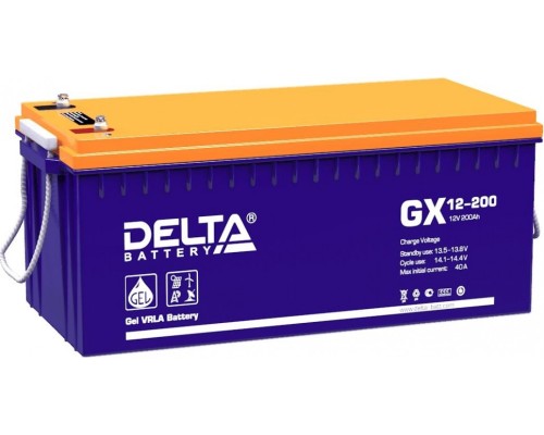 Аккумулятор DELTA GX 12-200 (GEL)