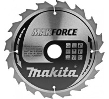 Пильный диск по дереву MAKITA 210x30x1.6x16T для makforce [B-43664]