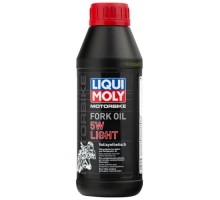 Масло для вилок и амортизаторов LIQUI MOLY Motorbike Fork Oil Light 5W 0,5 л 1523 синтетическое [1523]