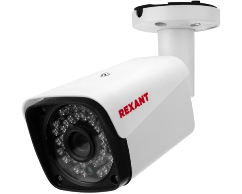 Видеокамера уличная REXANT 45-0139 цилиндрическая AHD 2.0Мп Full HD1920x1080, ИК