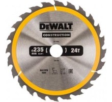 Пильный диск универсальный DeWALT 235х24тх30 мм Construction DT1954-QZ [DT1954-QZ]