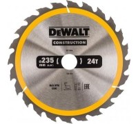 Пильный диск универсальный DeWALT 235х24тх30 мм Construction DT1954-QZ DT1954-QZ
