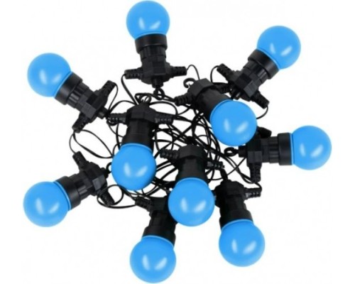 Гирлянда GAUSS HL063 светодиодная, 10 ламп, 7,7 м, ip44, синий
