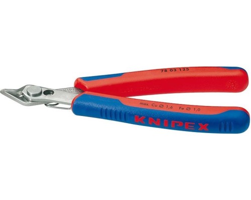 Бокорезы для электроники KNIPEX 7803125 125 мм [KN-7803125]